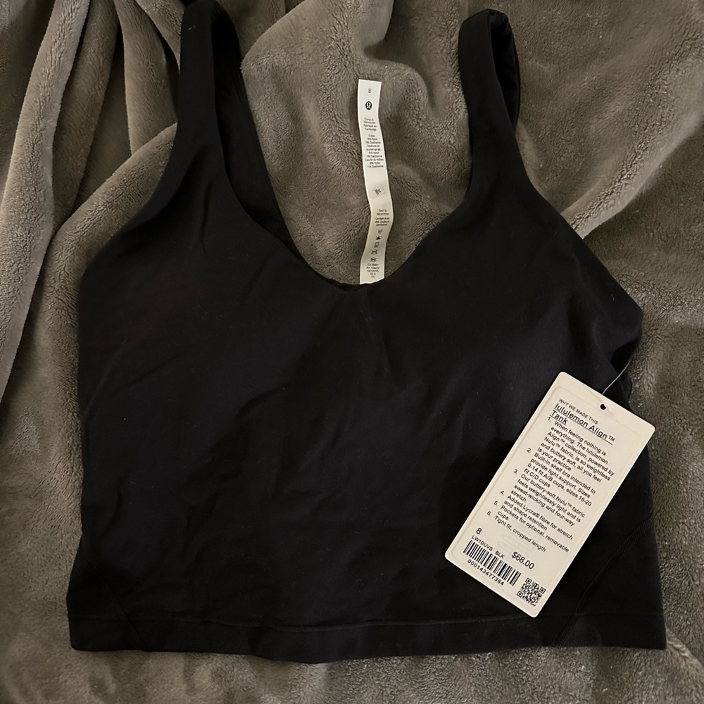 NWT Lulu Align Top Size 8